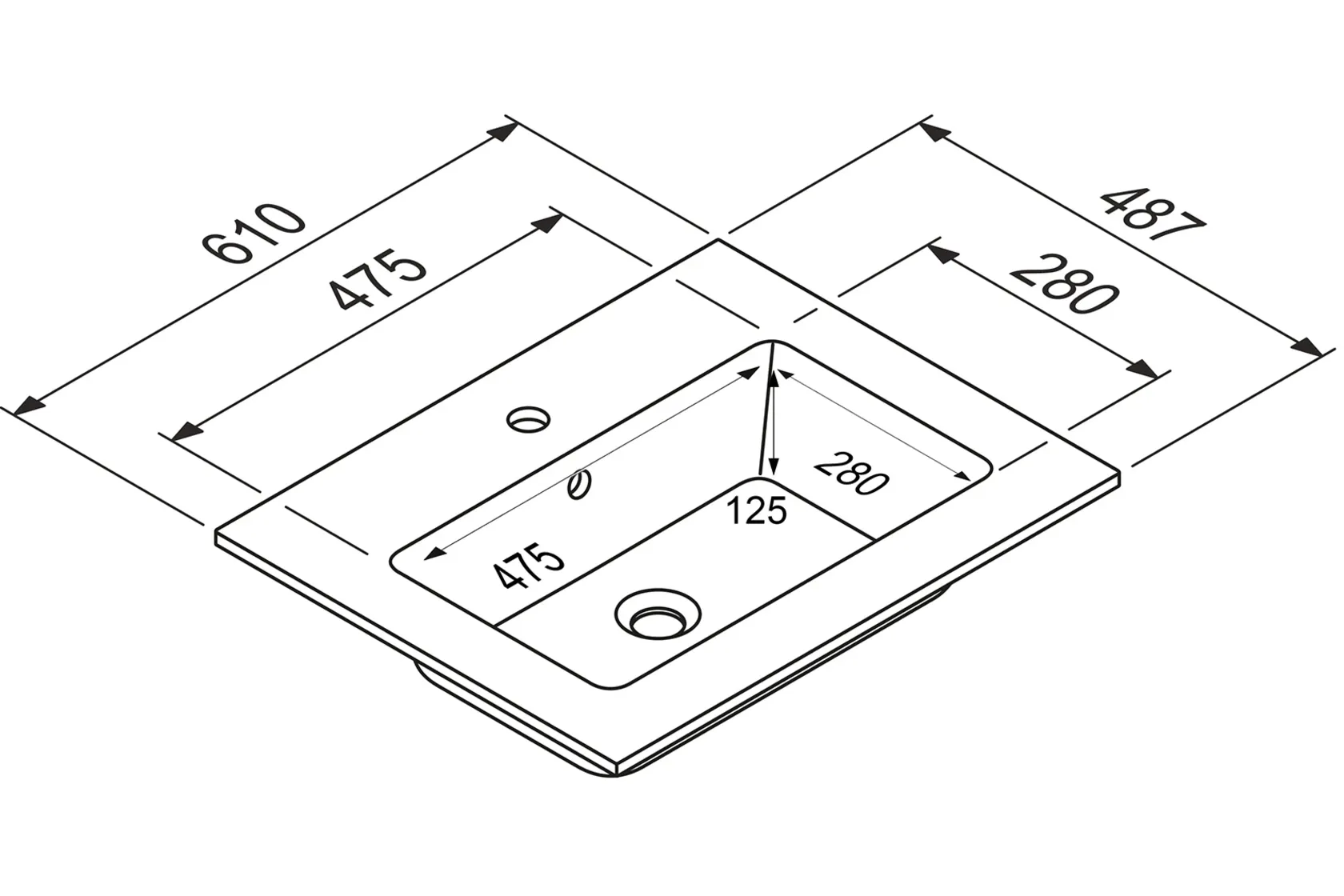 Keo Servantskap med overflatespeil og tilleggs-møbler 5