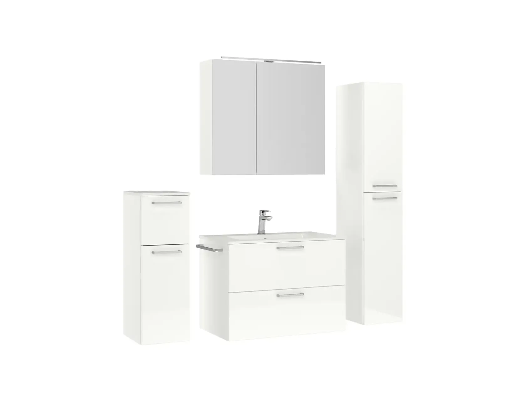 Keo Servantskap med overflatespeil og tilleggs-møbler 3