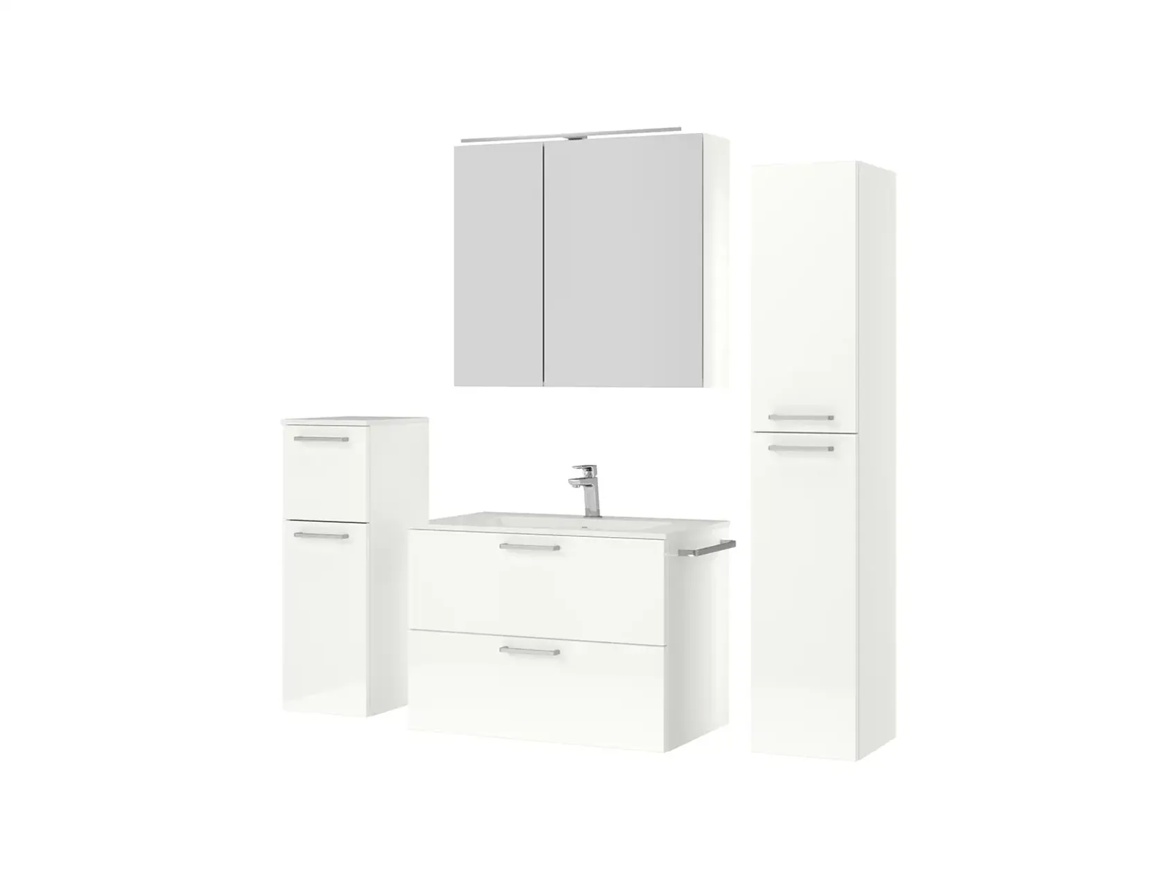 Keo Servantskap med overflatespeil og tilleggs-møbler 5