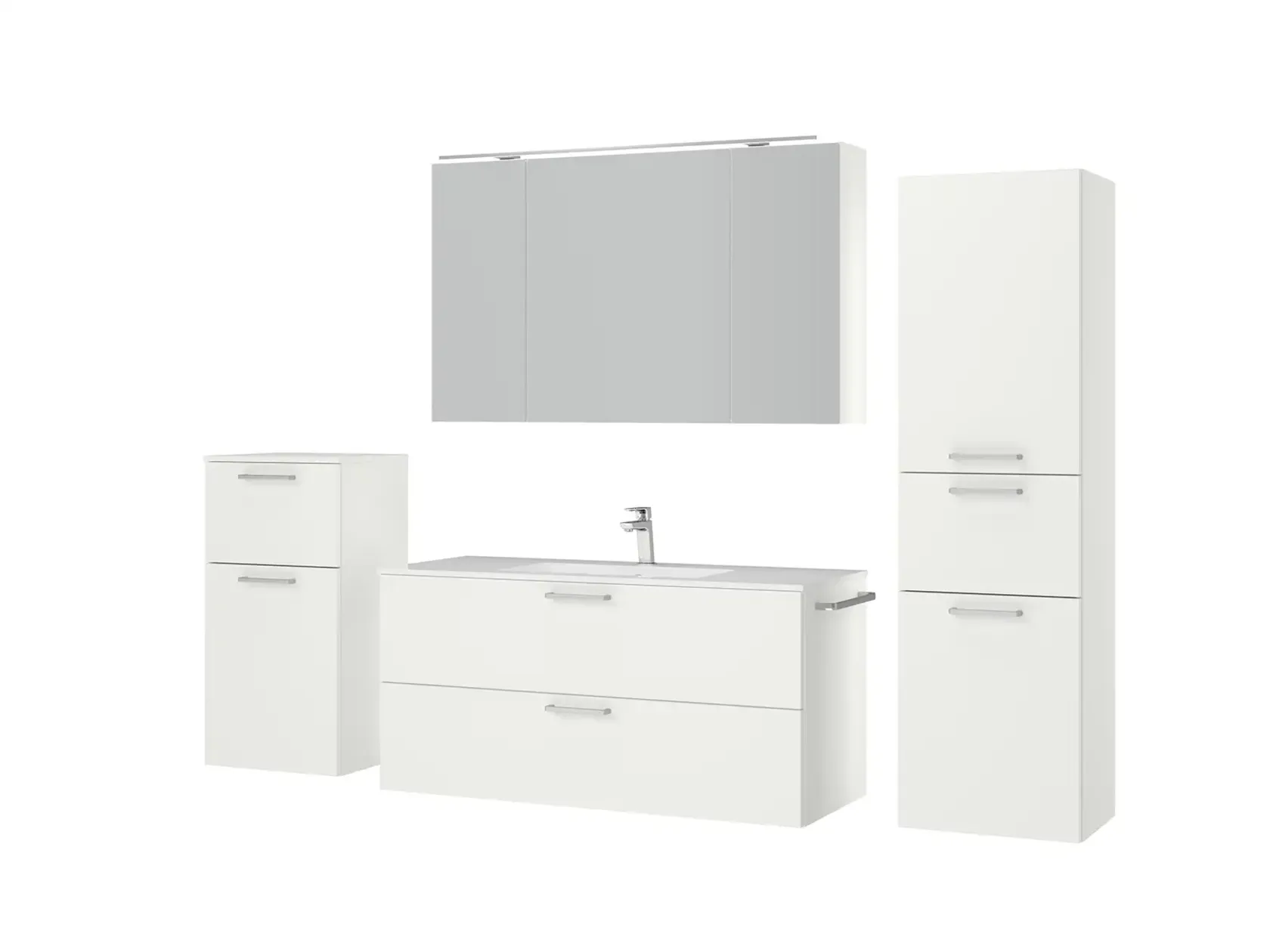 Keo Servantskap med overflatespeil og tilleggs-møbler 5