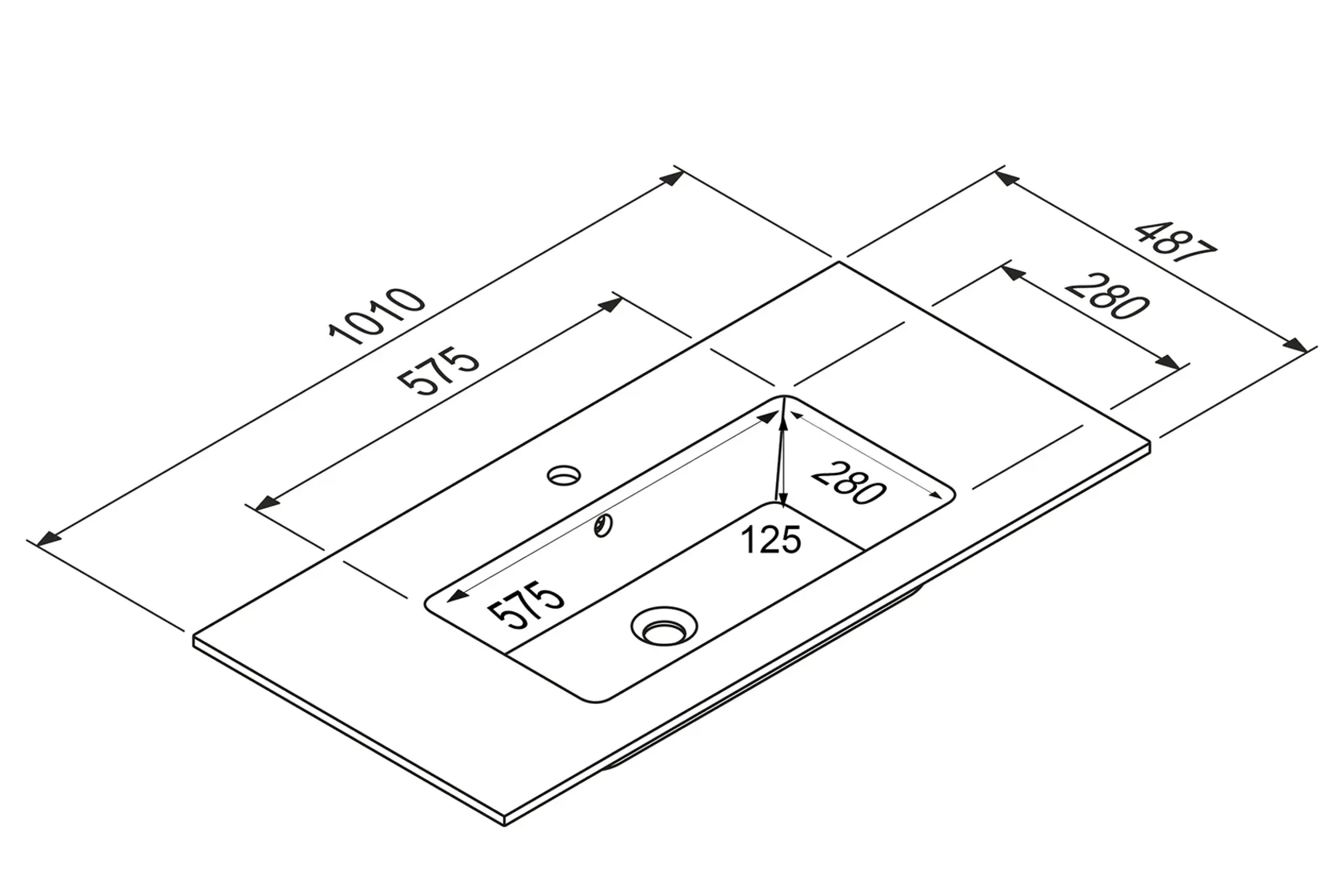 Keo Servantskap med overflatespeil og tilleggs-møbler 3