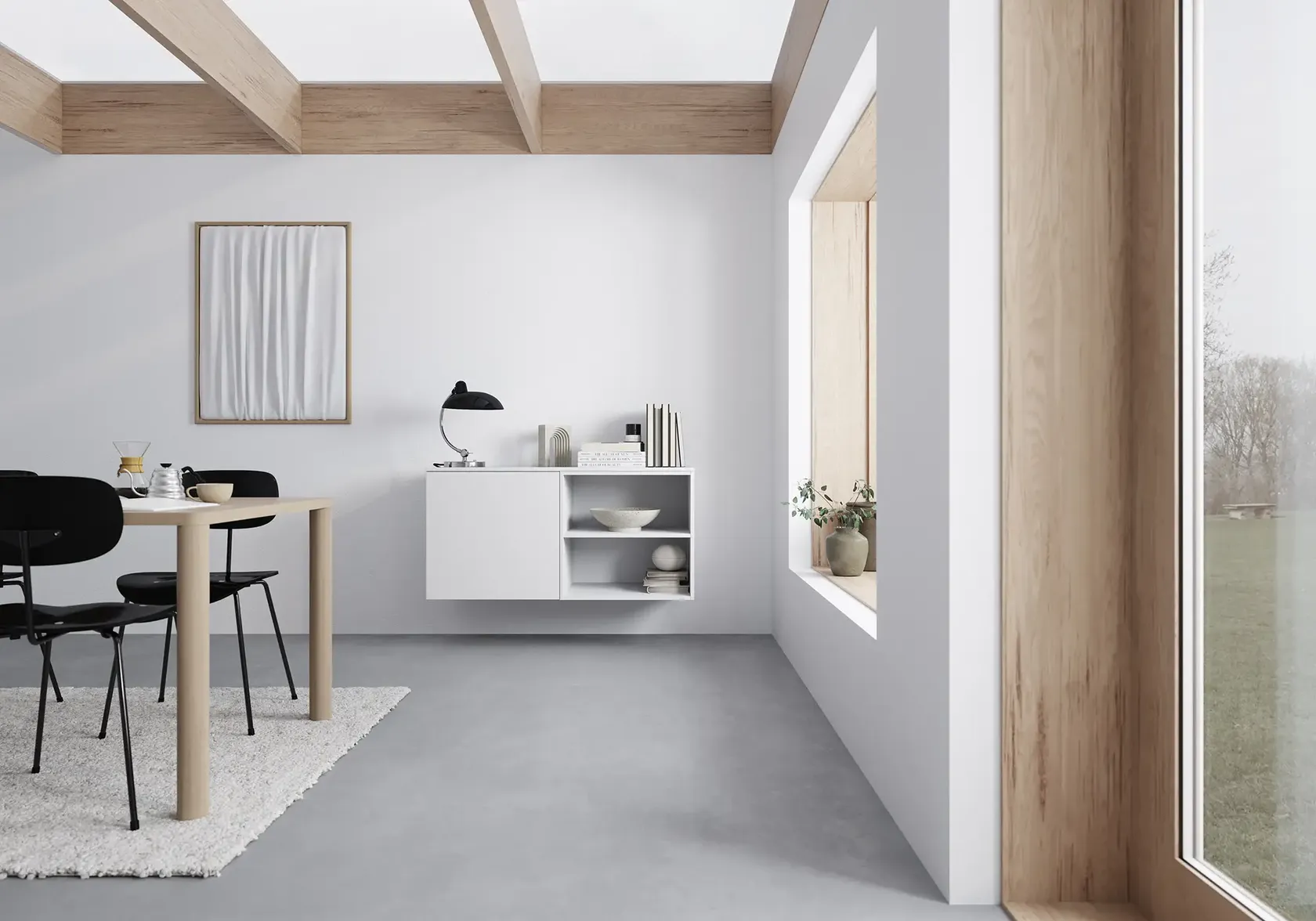 Keo Lavbord Alpin hvit 120 cm 0