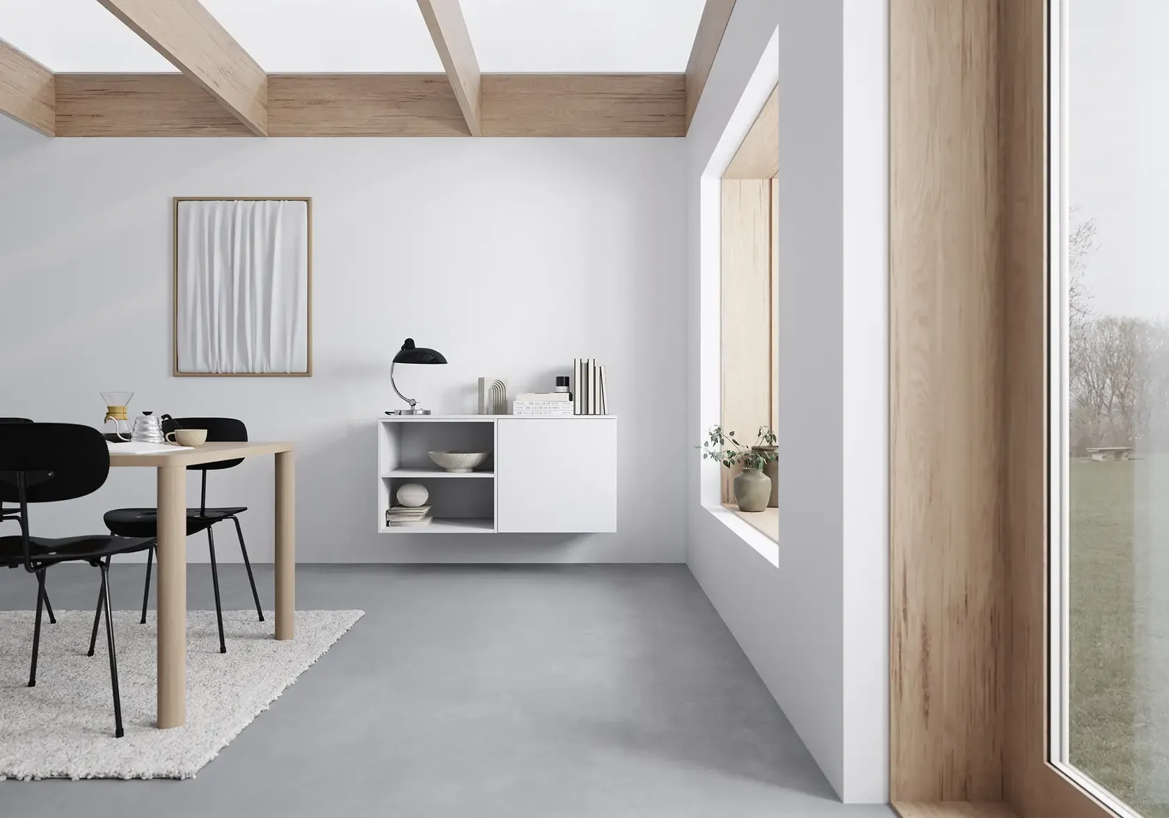 Keo Lavbord Alpin hvit 120 cm 0