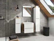 Keo Servantskap med overflatespeil og tilleggs-møbler 0