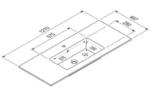 Keo Servantskap med overflatespeil og tilleggs-møbler 6