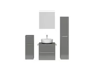 Keo Servantskap med overflatespeil og tilleggs-møbler 1