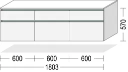 Keo Lavbord Alpin hvit 180 cm 1