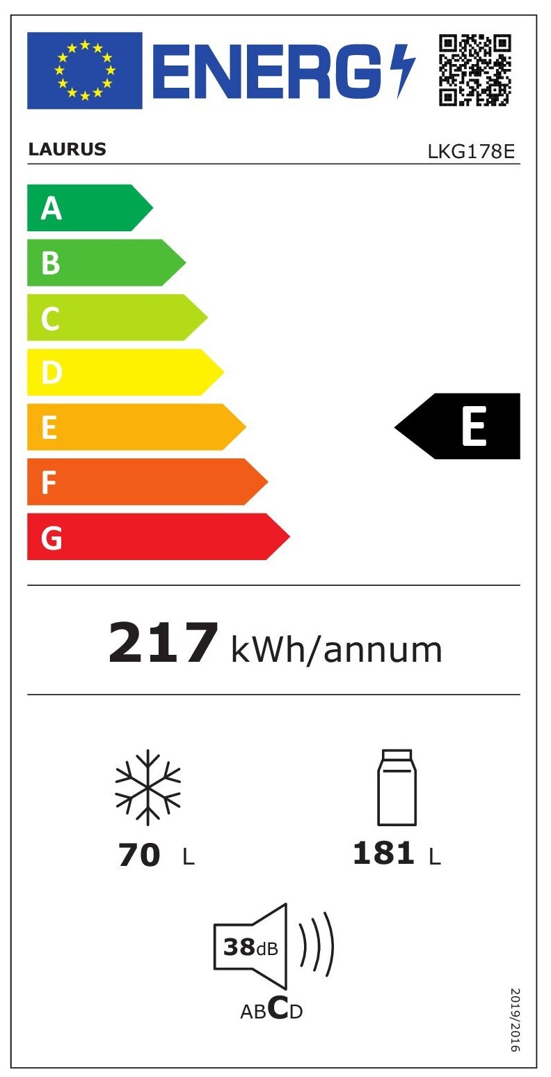 Laurus LKG178E Energimerke